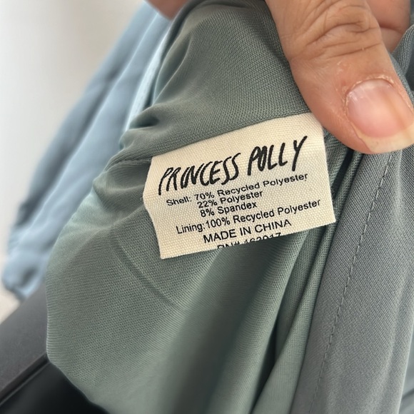 Princess Polly Lillie Long Sleeve Corset Style Blue Sage
Mini Dress - Picture 10 of 12